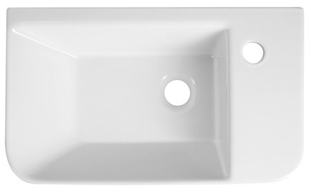 PRIMO umywalka ceramiczna 50x28 cm, biała