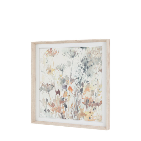 Garden Notes Framed Canvas 820x60x820mm