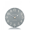 Arabic Mantel Clock Flax Blue 6in
