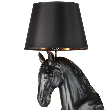 Lampa podłogowa KOŃ /HORSE S czarna