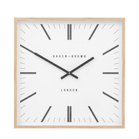 Penhurst Wall Clock Oak 50cm