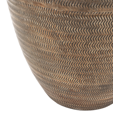 Artistic Aluminium Tall Vase Arrow Antique Brass