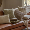 Lanzo Woven Cushion Taupe 450x450mm