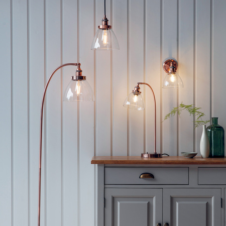 Hansen Table Lamp Aged Copper