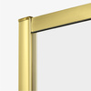 KABINA PRIME LIGHT GOLD KWADRATOWA PRZYŚCIENNA L 110x110x200 CZYSTE 6mm ACTIVE SHIELD