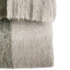 Heritage Check Faux Mohair Throw Green 1300x1700mm