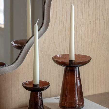 Tapered Dinner Candles White (8pk) 20x20x250mm