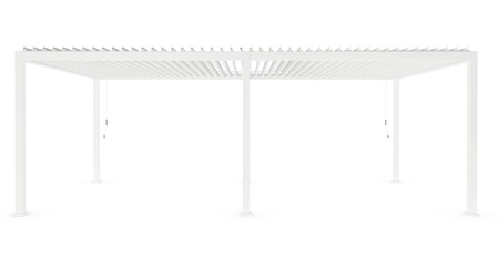 Pergola ogrodowa BIZZOTTO OCEAN 3,6X7,2 – biały