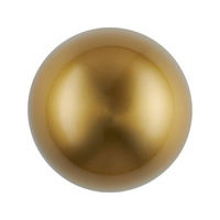 Kinkiet ścienny BUTTON, 16 cm - LED, złoty, półkulisty