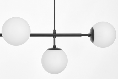 NOWOCZESNA LAMPA WISZĄCA CZARNO-BIAŁA CEREDO W6