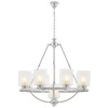 LAMPA WISZĄCA LOFT CHROMOWANA SANTINI W9