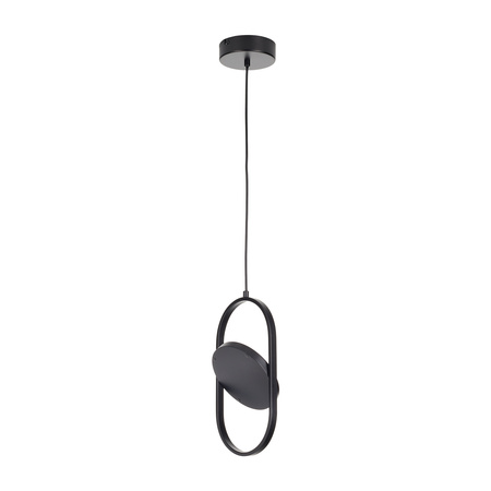 Lampa wisząca ELIPSE MINI, 32 cm - LED, czarna nowoczesna