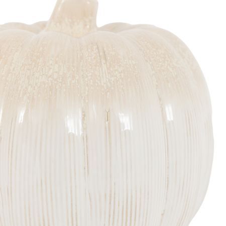 Ceramic Pumpkin Natural 200x200x180mm