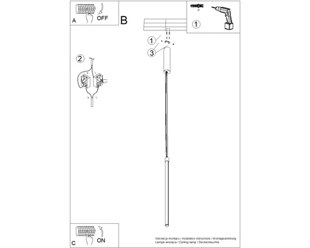 Lampa wisząca TRANG 100 brzoskwiniowa LED 4000K