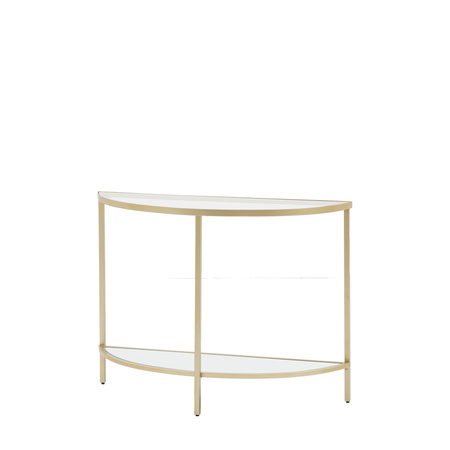 Stolik konsolowy Hudson Champagne 1000 x 350 x 750 mm