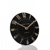 Mulberry Mantel Clock Noir 6in