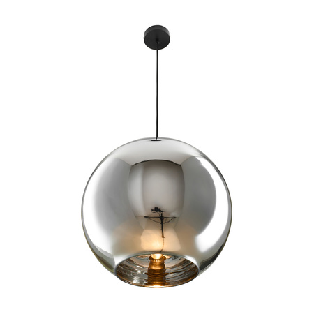 Lampa wisząca MIRROR GLOW - L chrom 40 cm