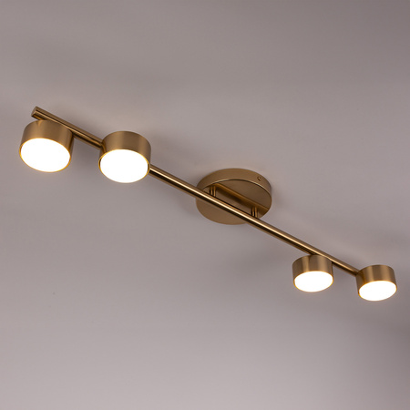 PUNTO 4 plafon złoty szczotkowany