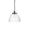 Hansen Grand 1 Pendant Light Antique Brass