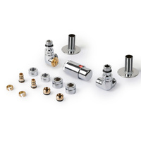 Zestaw zaworów Vision trójosiowy lewy Chrom