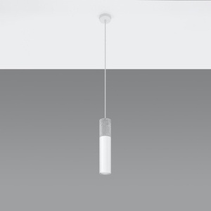 Lampa wisząca BORGIO 1 biały
