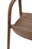 Madrid Dining Chair Walnut 552x565x775mm (2pk)
