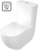 Miska WC kompakt bezkołnierzowa