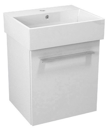 NATY szafka umywalkowa 46,5x50x40cm, biała