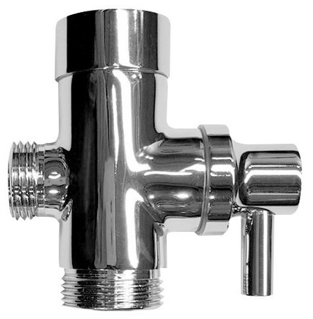 Przełącznik kolumny prysznicowej F3/4"-M1/2 »xM3/4«, chrom