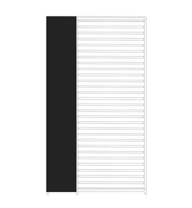 Panel boczny do pergoli BIZZOTTO OCEAN – antracytowy