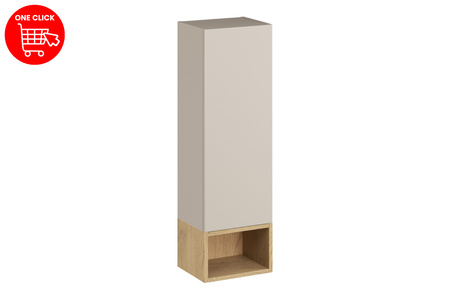 Zestaw meblowy z półsłupkiem i regałem