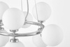 NOWOCZESNA LAMPA WISZĄCA CHROMOWANA MARSIADA W9
