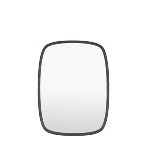 Bryce Capsule Mirror Black 800x30x600mm