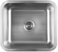 Zlewozmywak do zabudowy ze stali nierdzewnej 50x18x45cm