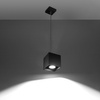 Lampa wisząca QUAD 1 czarny