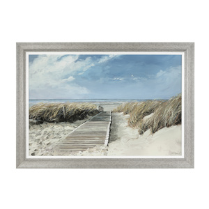 View To Sea Framed Canvas 1040x50x740mm