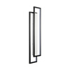 Lampa ścienna SYMMETRY-100 LED czarna 100 cm