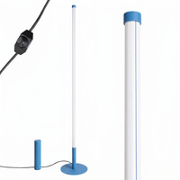 Lampa podłogowa TRANG błękitna 3000K