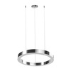 Lampa wisząca CIRCLE 3 60+80+80 cm - LED, ringi nikiel szczotkowany na 1 podsufitce