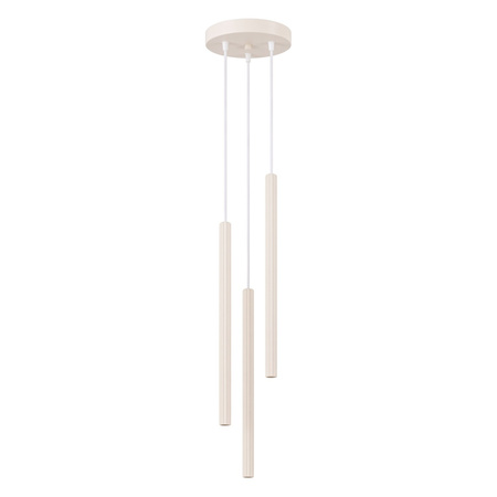 Lampa wisząca ARCHE 3P beżowa