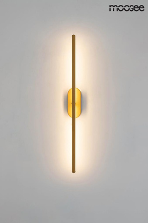 MOOSEE lampa ścienna TOBIA złota