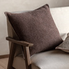 Alder Textured Cushion Brown 450x450mm