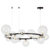 NOWOCZESNA LAMPA WISZĄCA CZARNA MERIDO W15