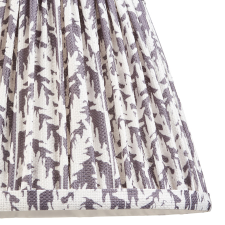 Leaf Shade Pearl Grey Fabric 145x118x200mm