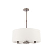 Daley Pendant Matt Nickel 395-655mm