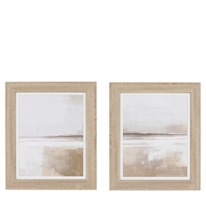 Silent Sands Framed Canvas Set of 2