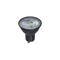 REFLECTOR LED, GU10, R50, 7W, 3000K, ANGLE 50, BLACK DIMMABLE