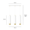 KIBO 3 WH/GOLD