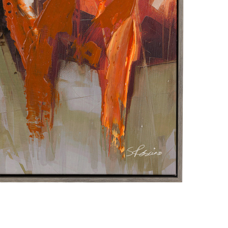 The Moo Crew Framed Canvas 795x35x795mm