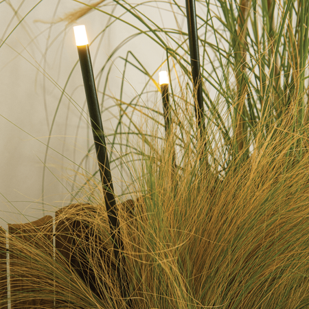 OUTDOOR SPIKE  LIGHT LED 0.5W 2700K STEEL BROWN